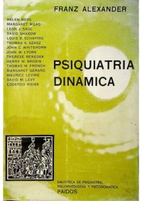 cover of the book Psiquiatría dinámica