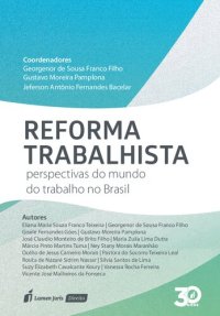 cover of the book Reforma Trabalhista: perspectivas do mundo do trabalho no Brasil