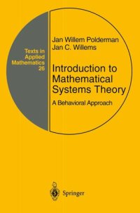 cover of the book Introduction to Mathematical  Systems Theory. A Behavioral Approach