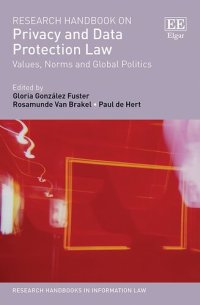 cover of the book Research Handbook on Privacy and Data Protection Law: Values, Norms and Global Politics