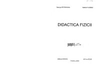 cover of the book Didactica fizicii