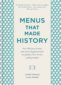 cover of the book Menus that Made History