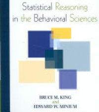 cover of the book Statistical Reasoning in the Behavioral Sciences