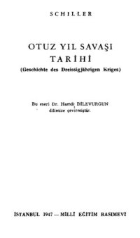 cover of the book Otuz Yıl Savaşı Tarihi