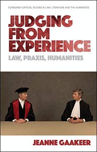 cover of the book Judging from Experience: Law, Praxis, Humanities