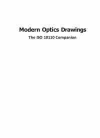 cover of the book Modern Optics Drawings The ISO 10110 Companion