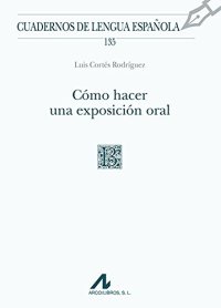 cover of the book Cómo hacer una exposición oral