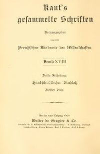 cover of the book Handschriftlicher Nachlaß / Metaphysik : Zweiter Teil