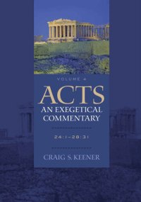 cover of the book Acts: An Exegetical Commentary