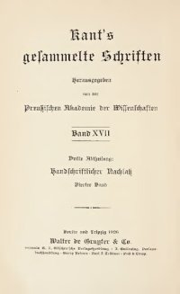 cover of the book Hansschriftlicher Nachlaß / Metaphysik : Erster Teil