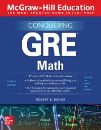 cover of the book McGraw-Hill Education conquering GRE math