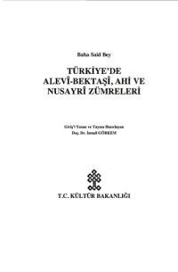 cover of the book Türkiye'de Alevi-Bektaşi, Ahi ve Nusayri Zümreleri