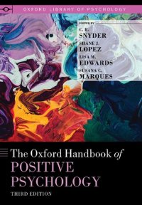 cover of the book the Oxford Handbook of Positive Psychology