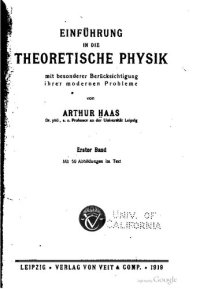 cover of the book Einführung in die Theoretische Physik mit besonderer Berücksichtigung ihrer modernen Probleme