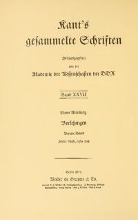 cover of the book Vorlesungen / Voresungen über Moralphilosophie : Zweite Hälfte