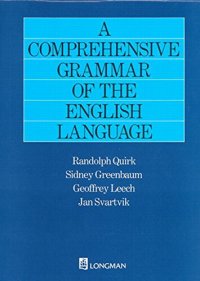 cover of the book A Comprehensive Grammar of the English Language(书签版)