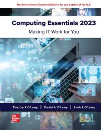 cover of the book ISE EBook for Computing Essentials 2023