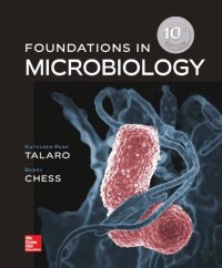 cover of the book Foundations in microbiology (2018) Tenth Edition