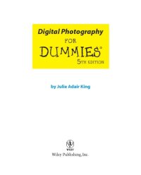 cover of the book Digital Photography For Dummies