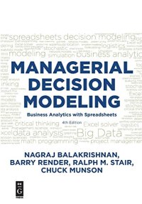 cover of the book Managerial Decision Modeling