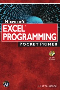 cover of the book Microsoft Excel programming pocket primer