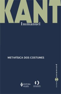 cover of the book Metafísica dos costumes