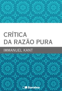 cover of the book Crítica da Razão Pura