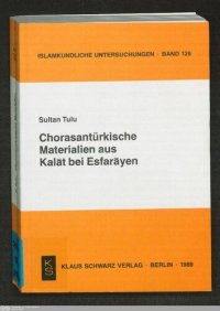 cover of the book Chorasantürkische Materialien aus Kalāt bei Esfarāyen