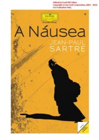 cover of the book A Náusea