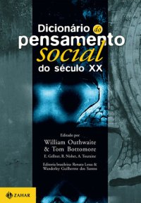 cover of the book Dicionário do pensamento social do século XX