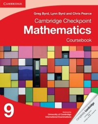 cover of the book Cambridge Checkpoint Mathematics Coursebook 9