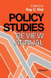 cover of the book Policy Studies Review Annual, Volume 6