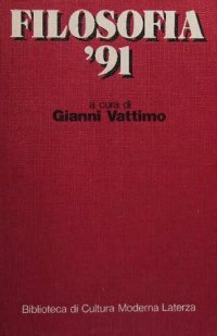 cover of the book Filosofia '91