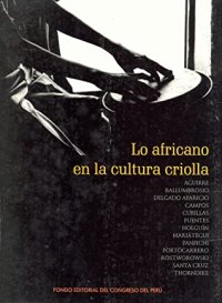 cover of the book Lo africano en la cultura criolla