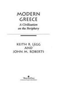 cover of the book Modern Greece: A Civilization On The Periphery