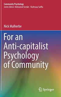 cover of the book For an Anti-capitalist Psychology of Community