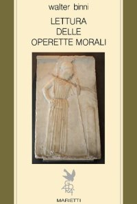 cover of the book Lettura delle Operette morali