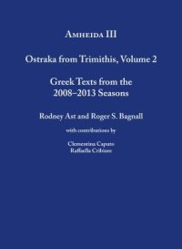 cover of the book Amheida III: Ostraka from Trimithis, Volume 2