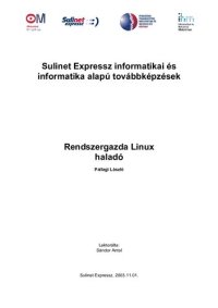 cover of the book Rendszergazda Linux haladó