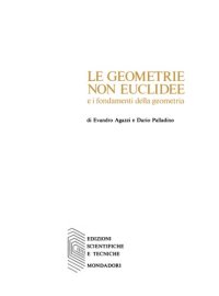 cover of the book Le geometrie non euclidee e i fondamenti della geometria