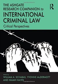 cover of the book The Ashgate Research Companion to International Criminal Law: Critical Perspectives