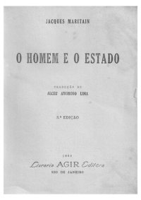 cover of the book O homem e o estado