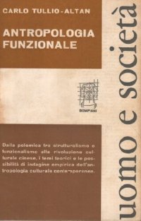 cover of the book Antropologia funzionale