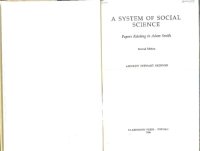 cover of the book A System of Social Science : papers relating to Adam Smith