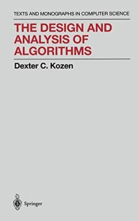 cover of the book The Design and Analysis of Algorithms (Monographs in Computer Science)