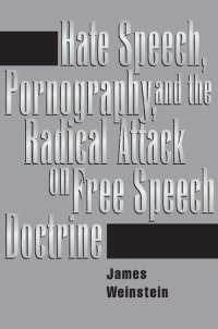 cover of the book Hate Speech, Pornography, and the Radical Attack on Free Speech Doctrine