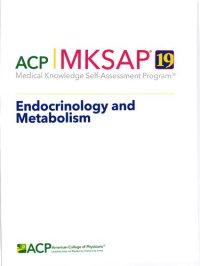 cover of the book MKSAP 19: medical knowledge self-assessment program. Endocrinology and Metabolism