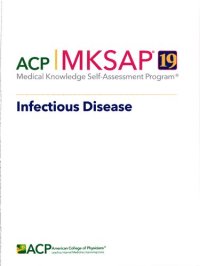 cover of the book MKSAP 19: medical knowledge self-assessment program. lnfestious Disease