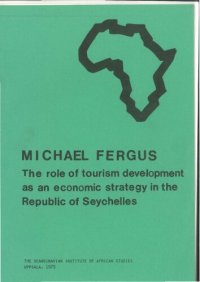 cover of the book The role of tourism development as an economic strategy in the Republic of Seychelles