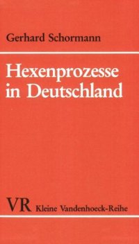 cover of the book Hexenprozesse in Deutschland